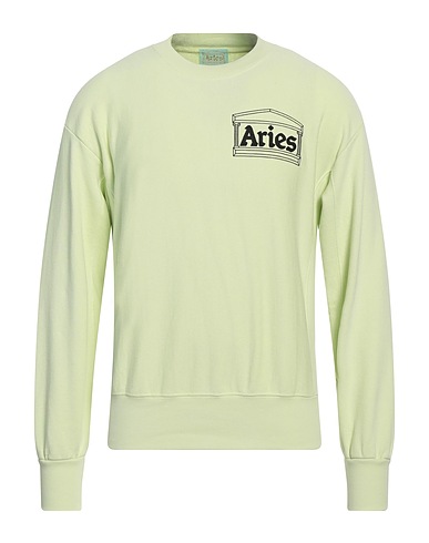 ARIES Felpa Verde chiaro 100% Cotone