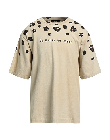 DOLCE&GABBANA T-shirt Sand 100% Cotton