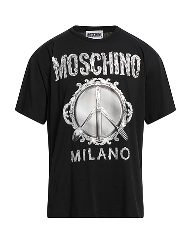 MOSCHINO T-shirt Black 100% Organic cotton