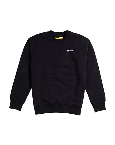 OFF-WHITE™ KIDS Sweatshirt Black 100% Cotton