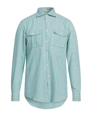 MASSIMO ALBA Striped shirt White 100% Cotton