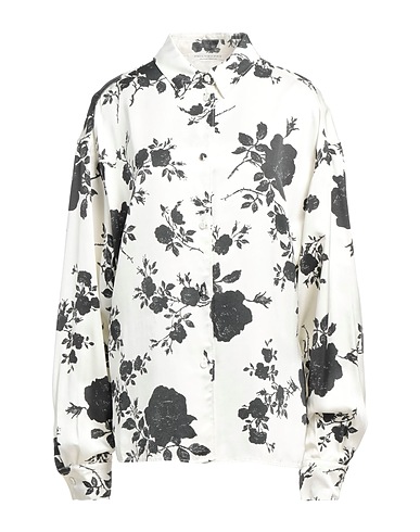 PHILOSOPHY di LORENZO SERAFINI Floral shirts & blouses White 100% Viscose