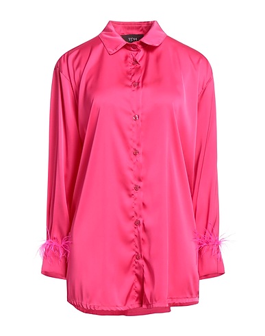 TPN Hemden und Blusen einfarbig Fuchsia 100% Polyester