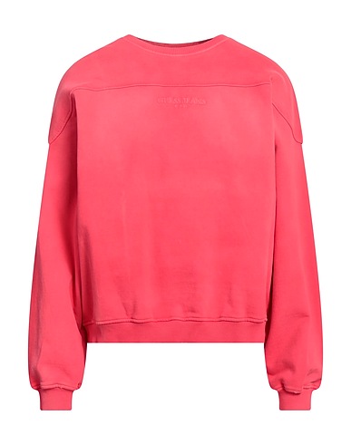 GUESS Felpa Rosso 100% Cotone