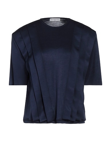 MVP WARDROBE T-shirt Midnight blue 92% Acetate, 8% Elastane