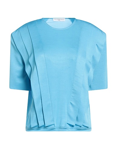 MVP WARDROBE T-shirt Azure 92% Acetate, 8% Elastane
