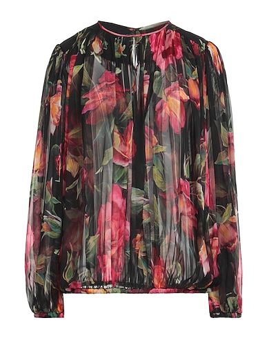 DOLCE&GABBANA Silk top Black 100% Silk