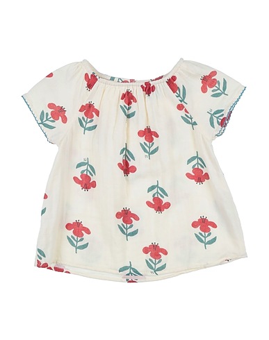 PETIT BATEAU Top Beige 100% Cotton