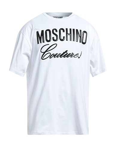 MOSCHINO T-shirt White 100% Organic cotton
