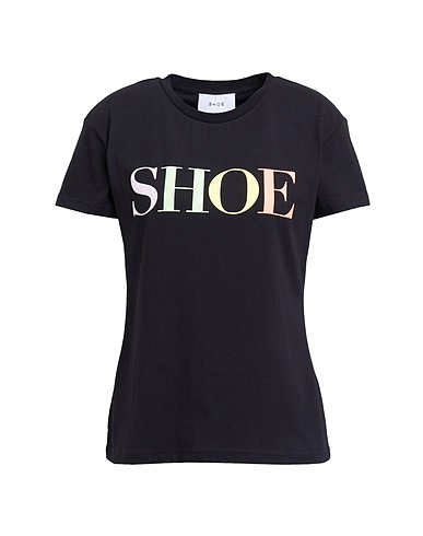 SHOE T-shirt Black 65% Cotton, 35% Recycled polyester