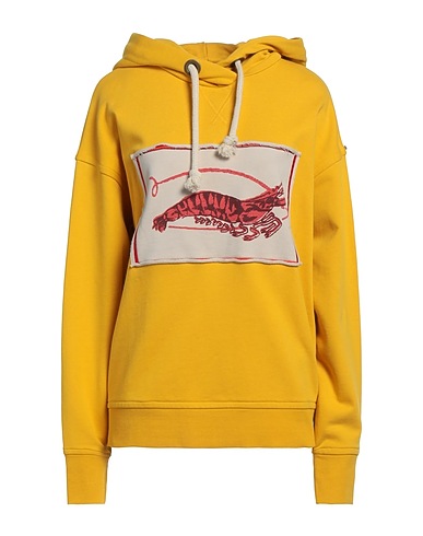 SPORTMAX Hooded sweatshirt Marigold 100% Cotton