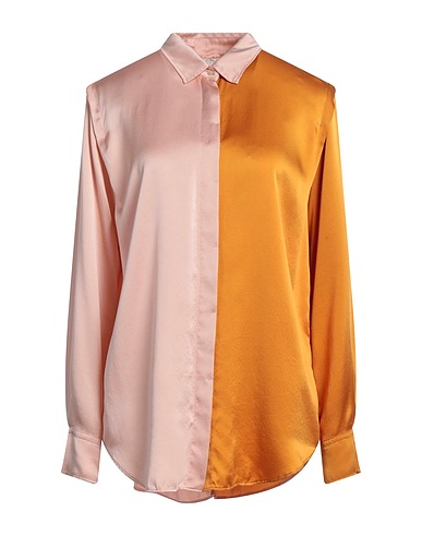 FORTE_FORTE Camicie  e bluse fantasia Giallo ocra 100% Seta