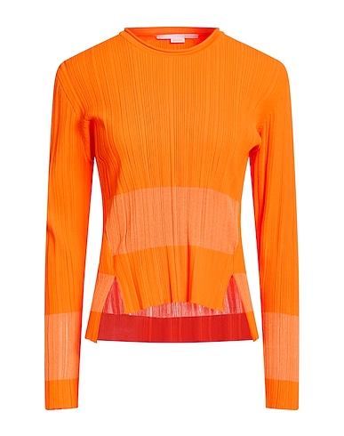 STELLA McCARTNEY T-shirt Orange 85% Viscose, 12% Polyester, 3% Polyamide, Elastane