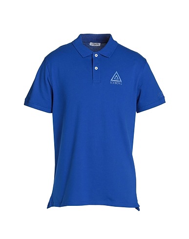 ICEBERG Polo Blu china 95% Cotone, 5% Elastan