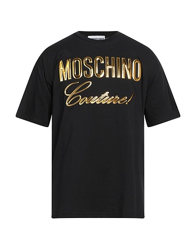 MOSCHINO T-shirt COUTURE Black 100% Cotton