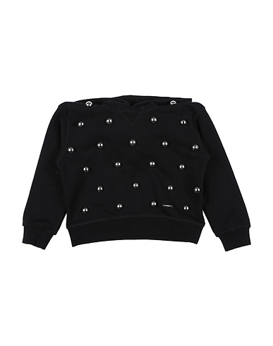 DSQUARED2 Hooded track jacket  Black 100% Cotton