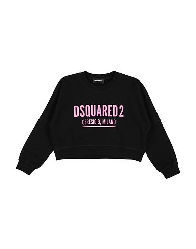 DSQUARED2 Sweatshirt Black 100% Cotton