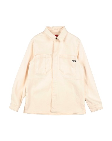 DIESEL Camicia di jeans Avorio 99% Cotone, 1% Elastan