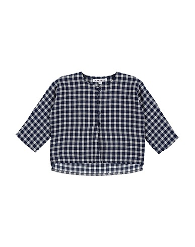 CARAMEL Camicia fantasia Blu notte 50% Lyocell, 32% Poliestere, 18% Rayon