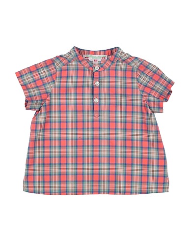 BONPOINT Patterned shirt Salmon pink 100% Cotton