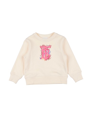 BURBERRY Sweatshirt Cream 100% Cotton