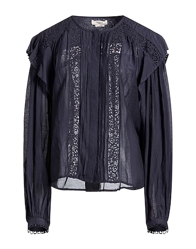 MARANT ÉTOILE Camicie e bluse tinta unita Blu navy 67% Cotone, 33% Viscosa