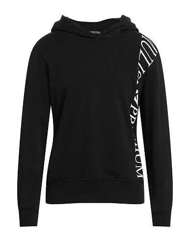 MULISH Hoodie Schwarz 87% Baumwolle, 13% Polyester