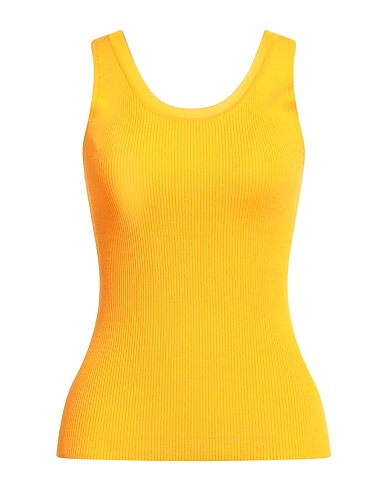LOW CLASSIC Camiseta de tirantes Naranja 65% Rayón, 35% Nailon