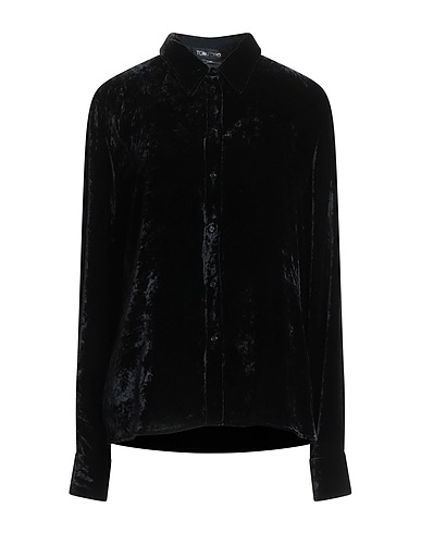 TOM FORD Solid colour shirts & blouses Black 82% Viscose, 18% Silk