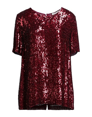 P.A.R.O.S.H. Top Burgundy 100% Viscose
