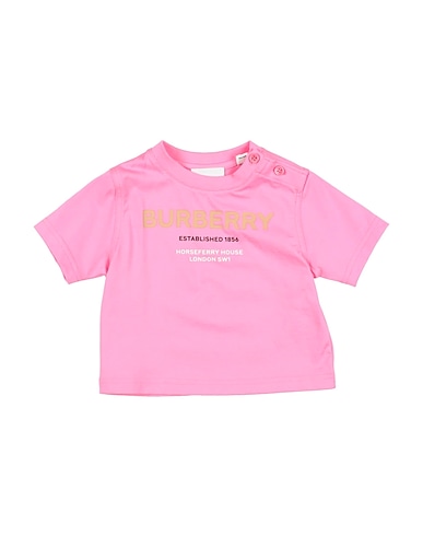BURBERRY T-shirt Pink 100% Cotton