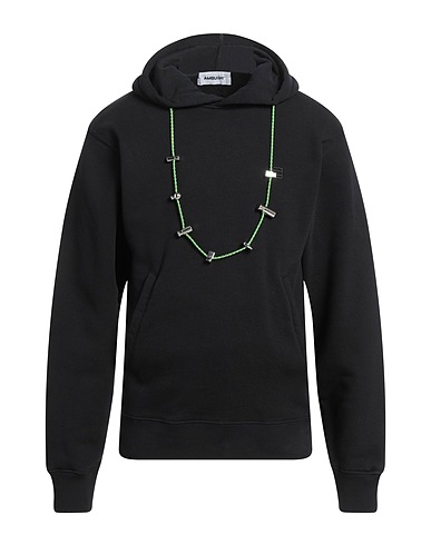 AMBUSH Hooded track jacket  Black 100% Cotton, Polyester