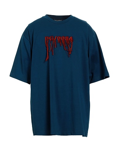 DOLCE&GABBANA Oversize-T-Shirt Deep teal 100% Cotton