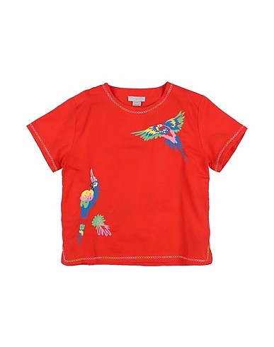 STELLA McCARTNEY KIDS Top Orange 55% Linen, 45% Cotton, Polyester