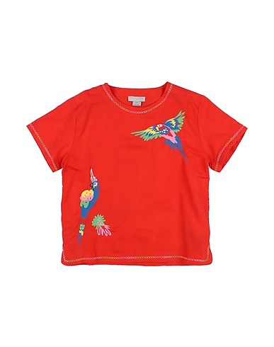 STELLA McCARTNEY KIDS Top Orange 55% Linen, 45% Cotton, Polyester