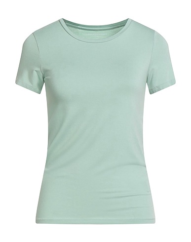 MAJESTIC FILATURES T-shirt Verde chiaro 94% Viscosa, 6% Elastan