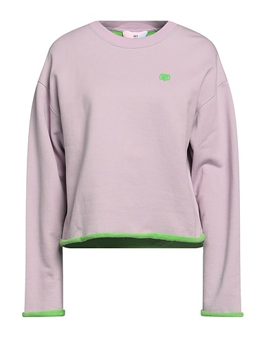 CHIARA FERRAGNI Sweatshirt Pink 95% Cotton, 5% Elastane