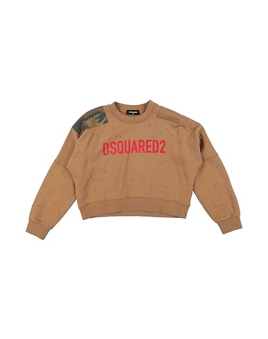 DSQUARED2 Sweatshirt Camel 100% Cotton