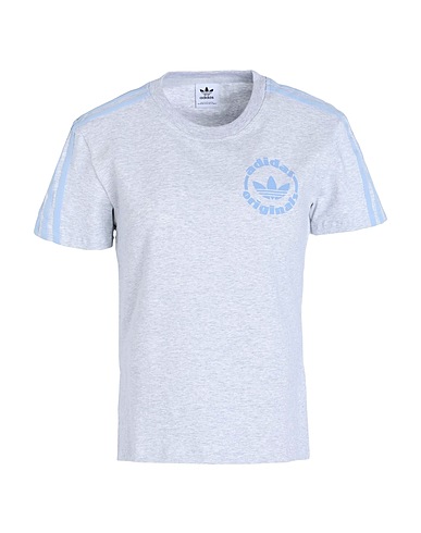 ADIDAS ORIGINALS T-shirt T-SHIRT GRAPHIC
 Light grey 93% Cotton, 7% Elastane