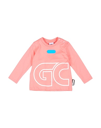 GCDS MINI T-shirt Salmon pink 100% Cotton