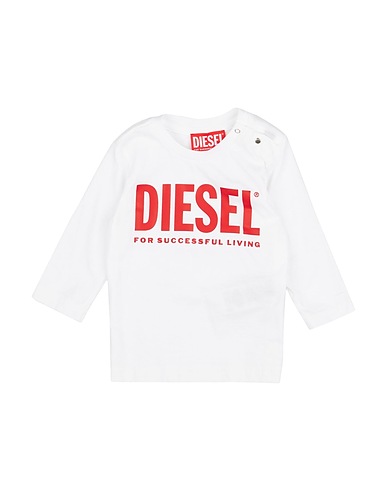 DIESEL T-shirt White 100% Cotton