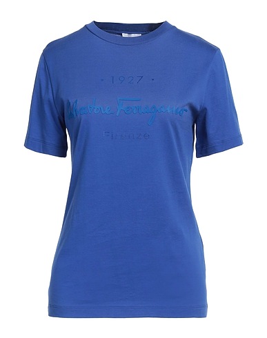 FERRAGAMO T-shirt Blu navy 100% Cotone
