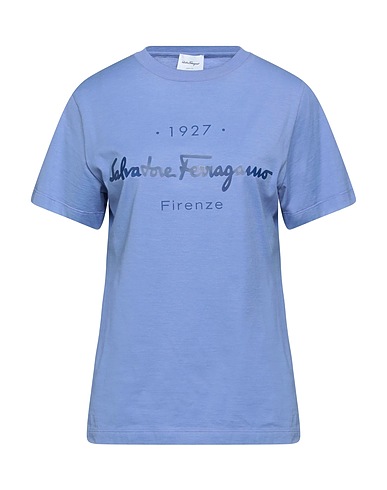 FERRAGAMO T-shirt Avio 100% Cotone