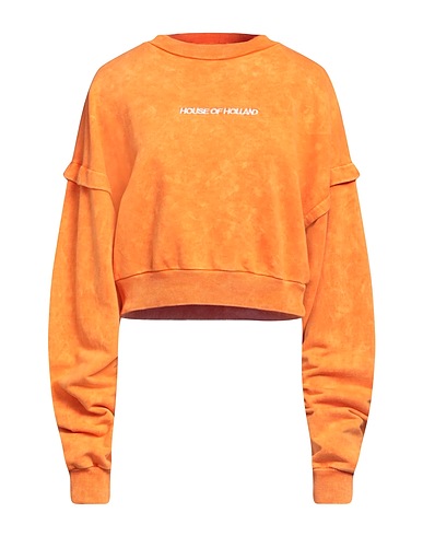 HOUSE OF HOLLAND Sweatshirt Orange 70% Baumwolle, 30% Polyester