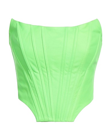 GIUSEPPE DI MORABITO Bustier 100% Lammleder