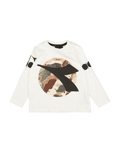 DIADORA T-shirt White 100% Cotton