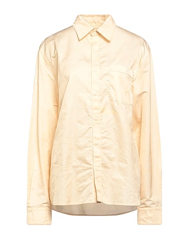 MARINE SERRE Patterned shirts & blouses Beige 53% Cotton, 47% Polyamide