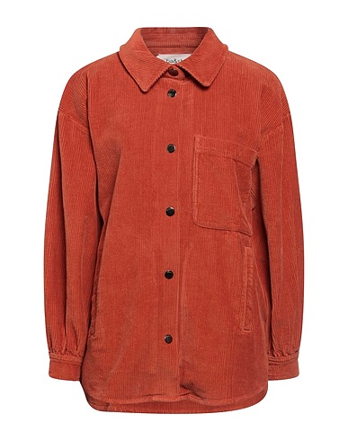 BA&SH Solid color shirts & blouses Rust 99% Cotton, 1% Elastane