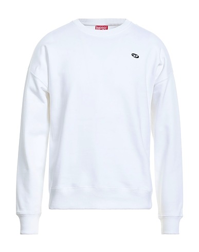 DIESEL Sweatshirt White 100% Cotton