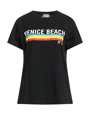 N°21 T-shirt Black 100% Cotton